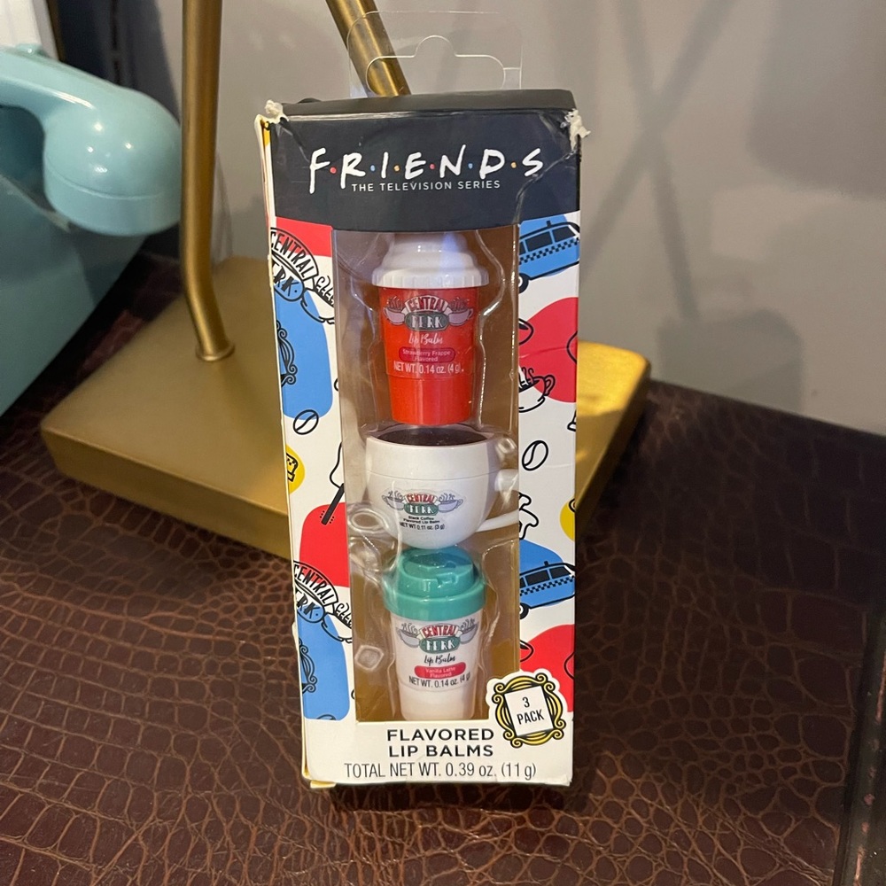 FRIENDS Flavored Lip Balms - Red, White, Blue